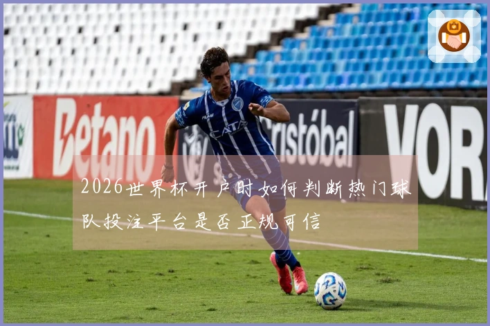 2026世界杯开户时如何判断热门球队投注平台是否正规可信